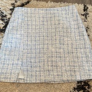 Tweed blue and white shirt! Great condition.